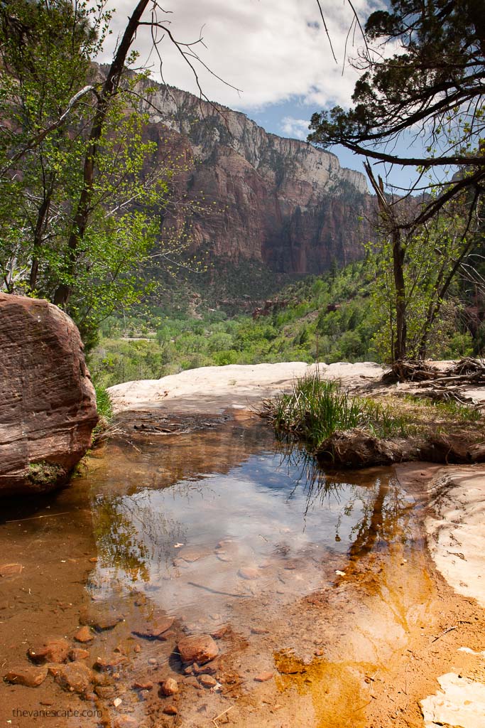 Upper Emerald Pool Trail in Zion.