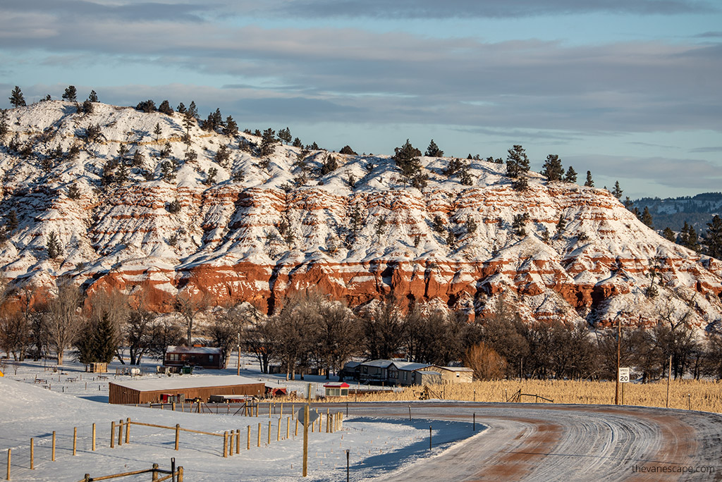 Visitor Center in Devils Tower National Monument.