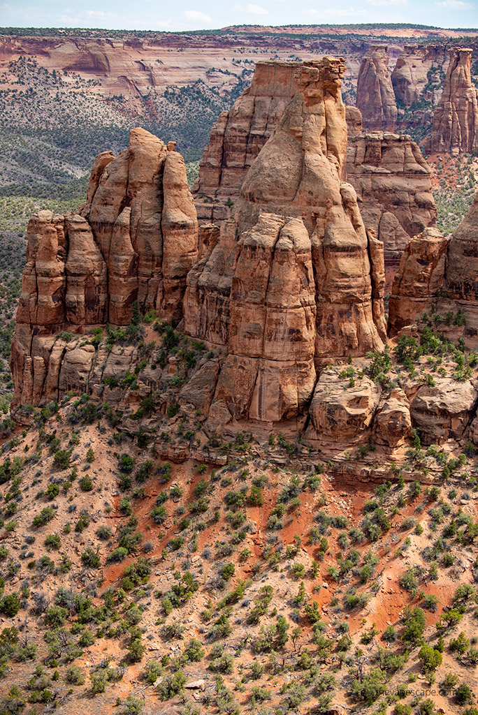 Colorado national monument - rock formations.