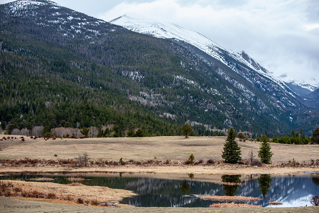 colorado road trip:  Deer Ridge Junction in Rocky Mountains.