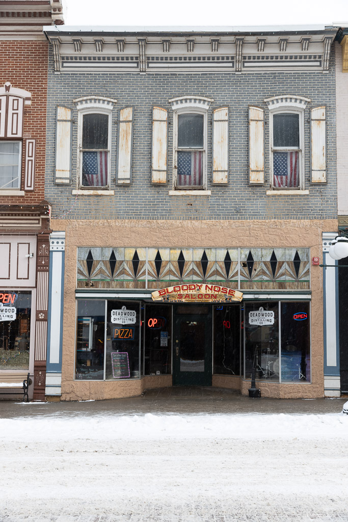 Things To Do in Deadwood South Dakota: visiting Bloody Nose saloon.