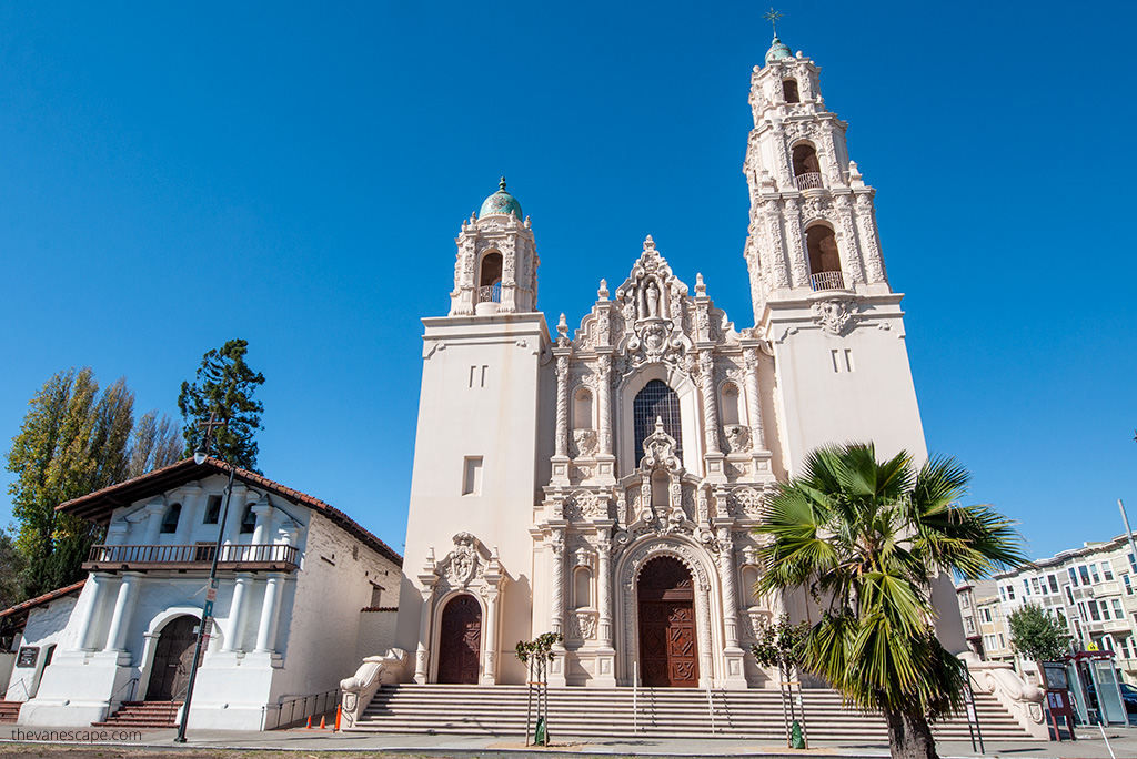 Mission San Francisco de Asís, also known as Mission Dolores.