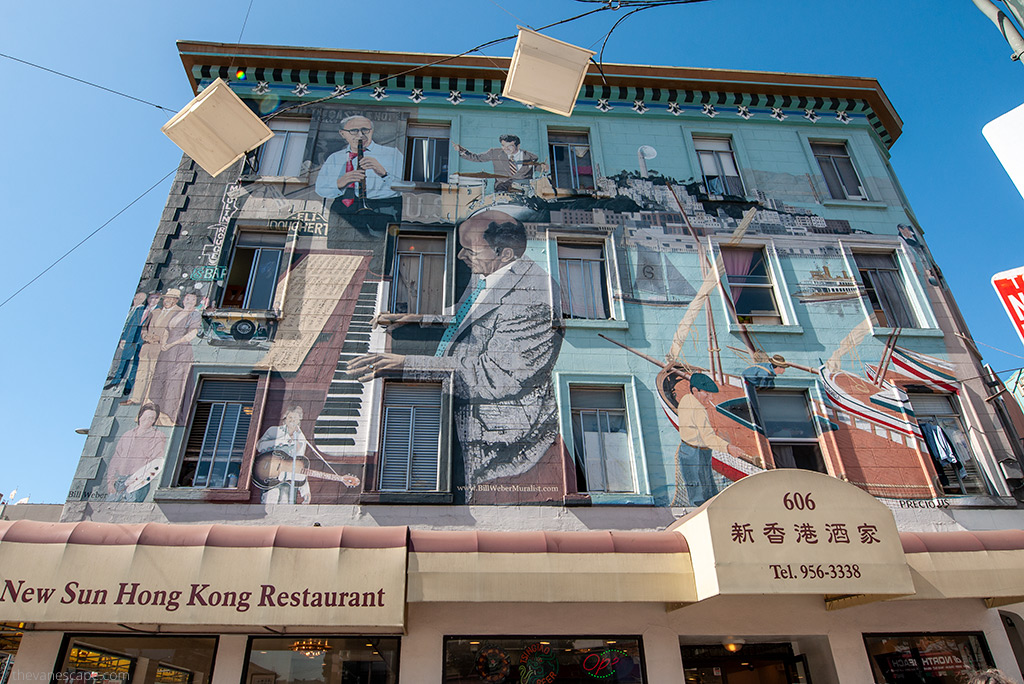 San Francisco New Sun Hong Kong Restaurant.