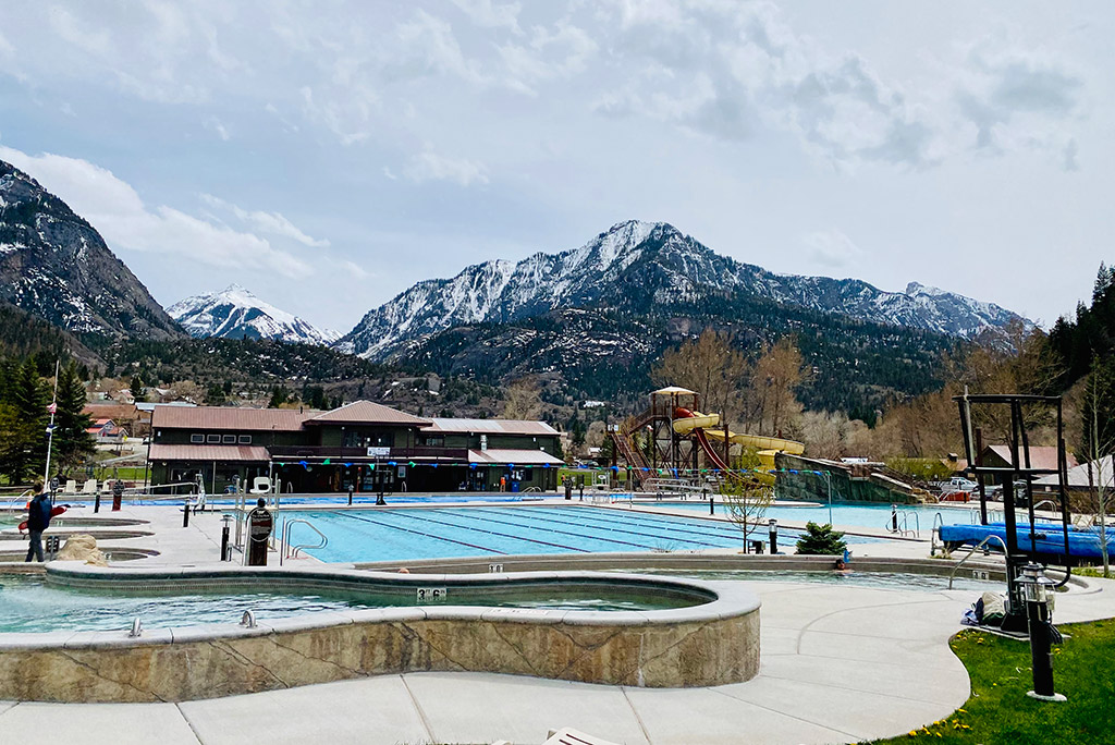 Ouray Hot Springs.