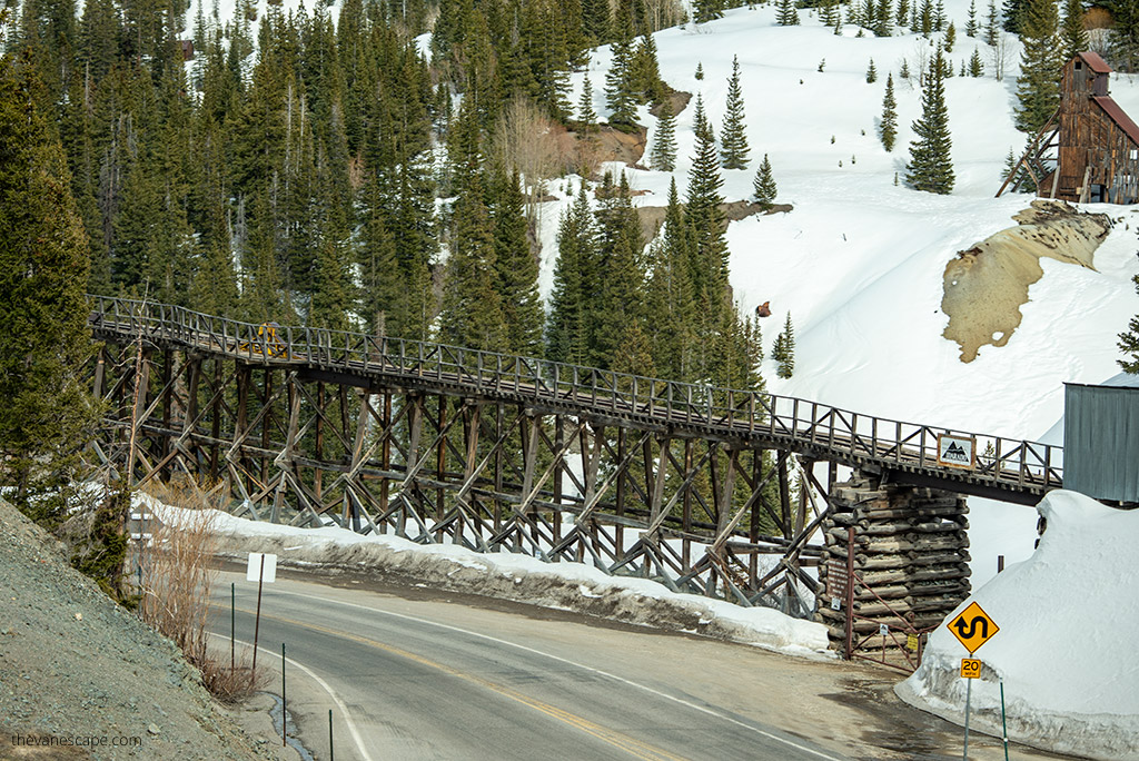 Old railway bridge.