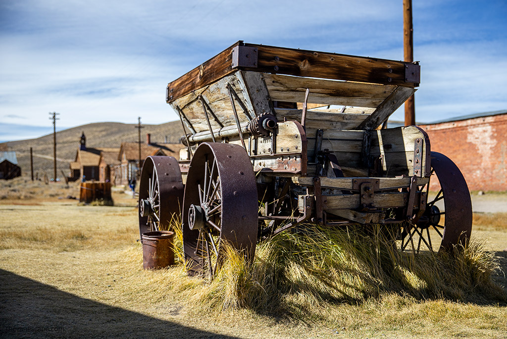old wagons.