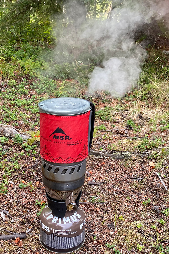 Ultralight backpacking stove.