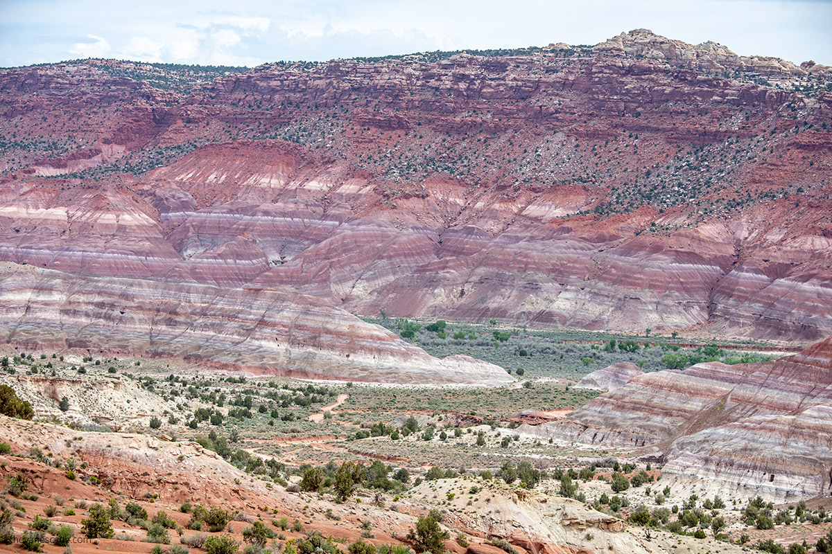 Paria Movie Set know as Paria Townsite - colorful rock formations which were westerns scenery