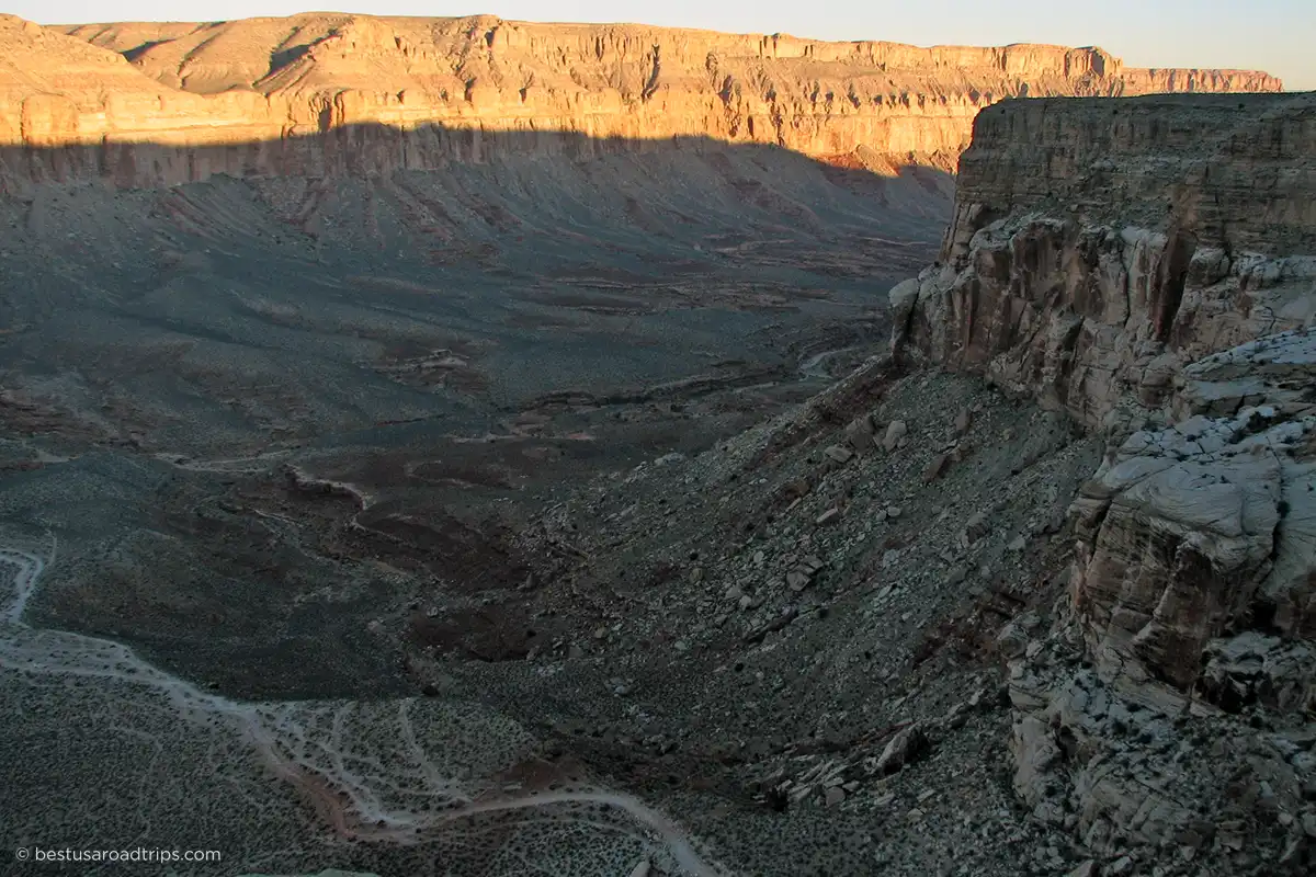 Havasu Falls Trailhead at Hualapai Hilltop.