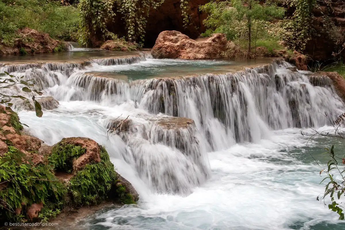 Beaver Falls at Havasu Creek. 
