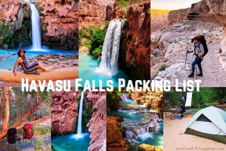 Havasu Falls Packing List: What to Pack for Havasupai (Based on 3 Real Trips) + PDF Checklist