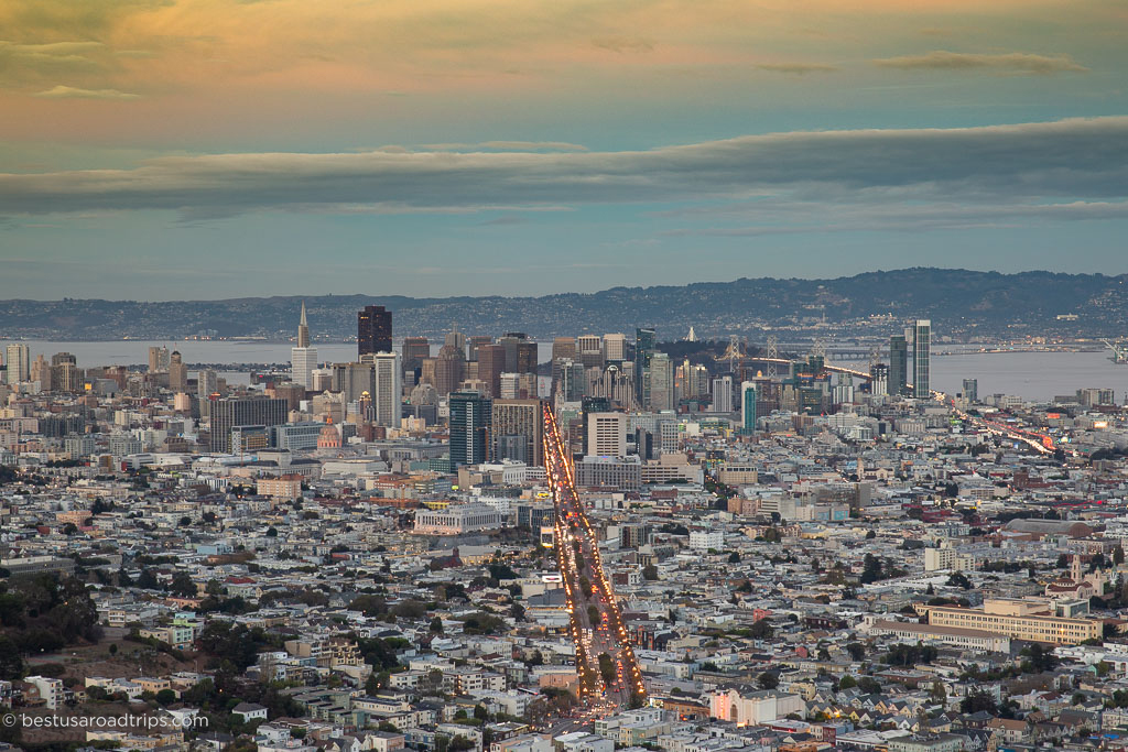 Stunning view of San Franciso.